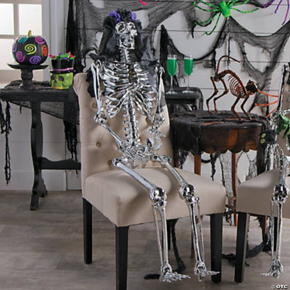 Spookadelic Dress-Up Female Posable Skeleton 13780792