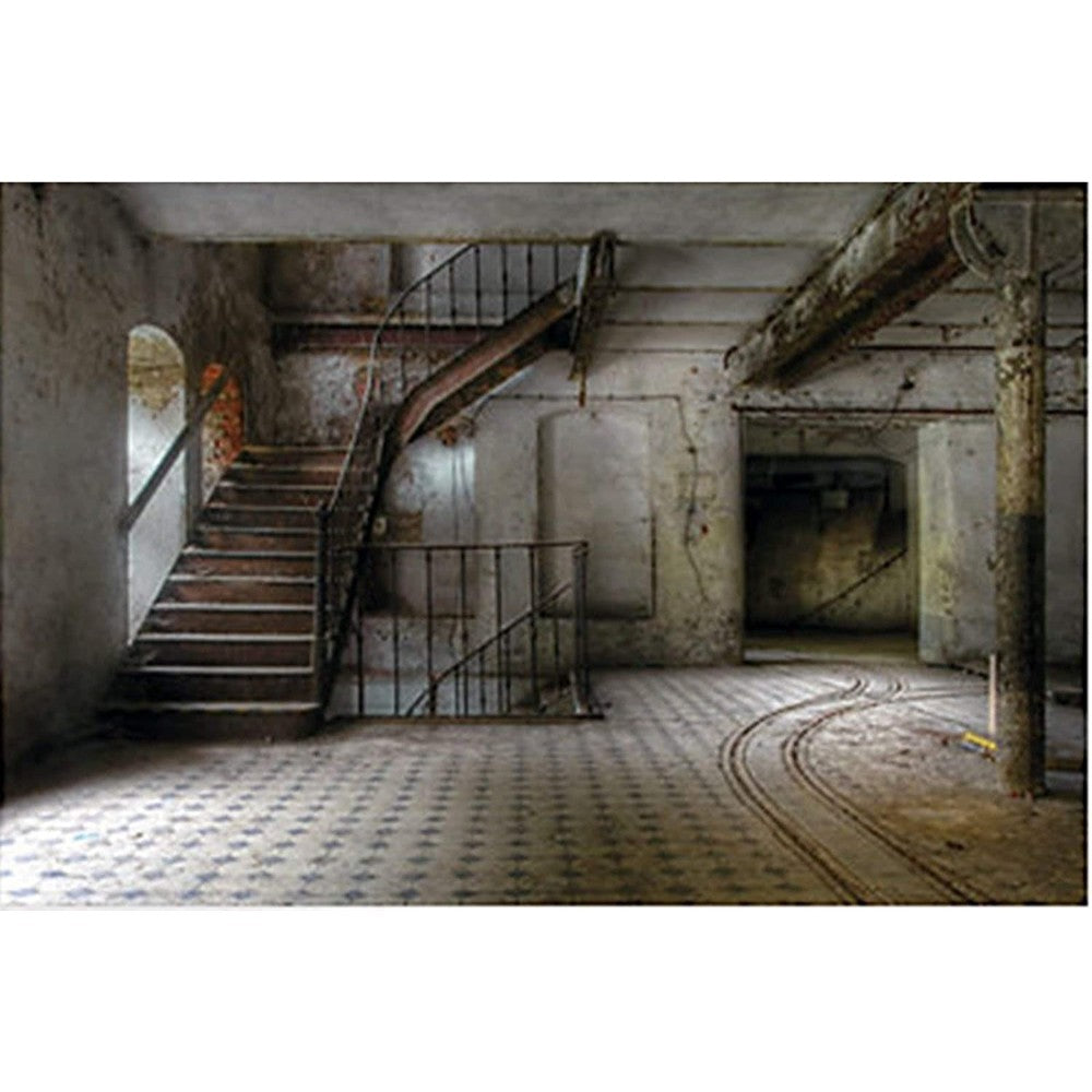 Haunted Stairwell Backdrop 13703551