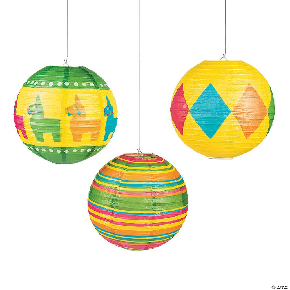 Fiesta Hanging Paper Lanterns 13728727