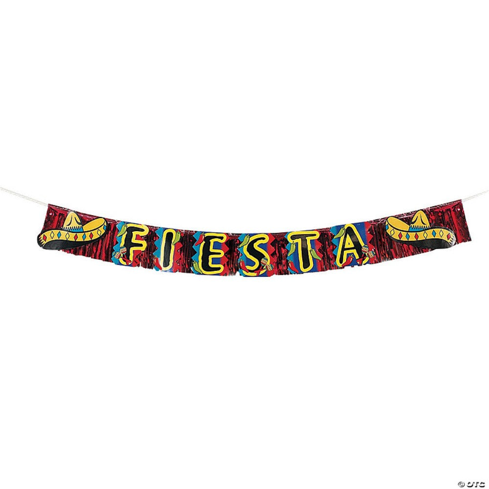 Fiesta Fringe Foil Banner 3/581