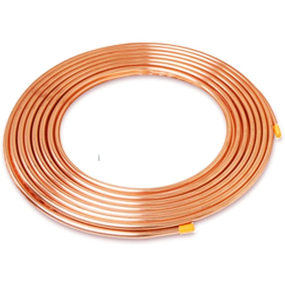 Tube, Copper, Refrigeration, Diameters 3/8 Inch or 5/8 Inch X 50 Feet