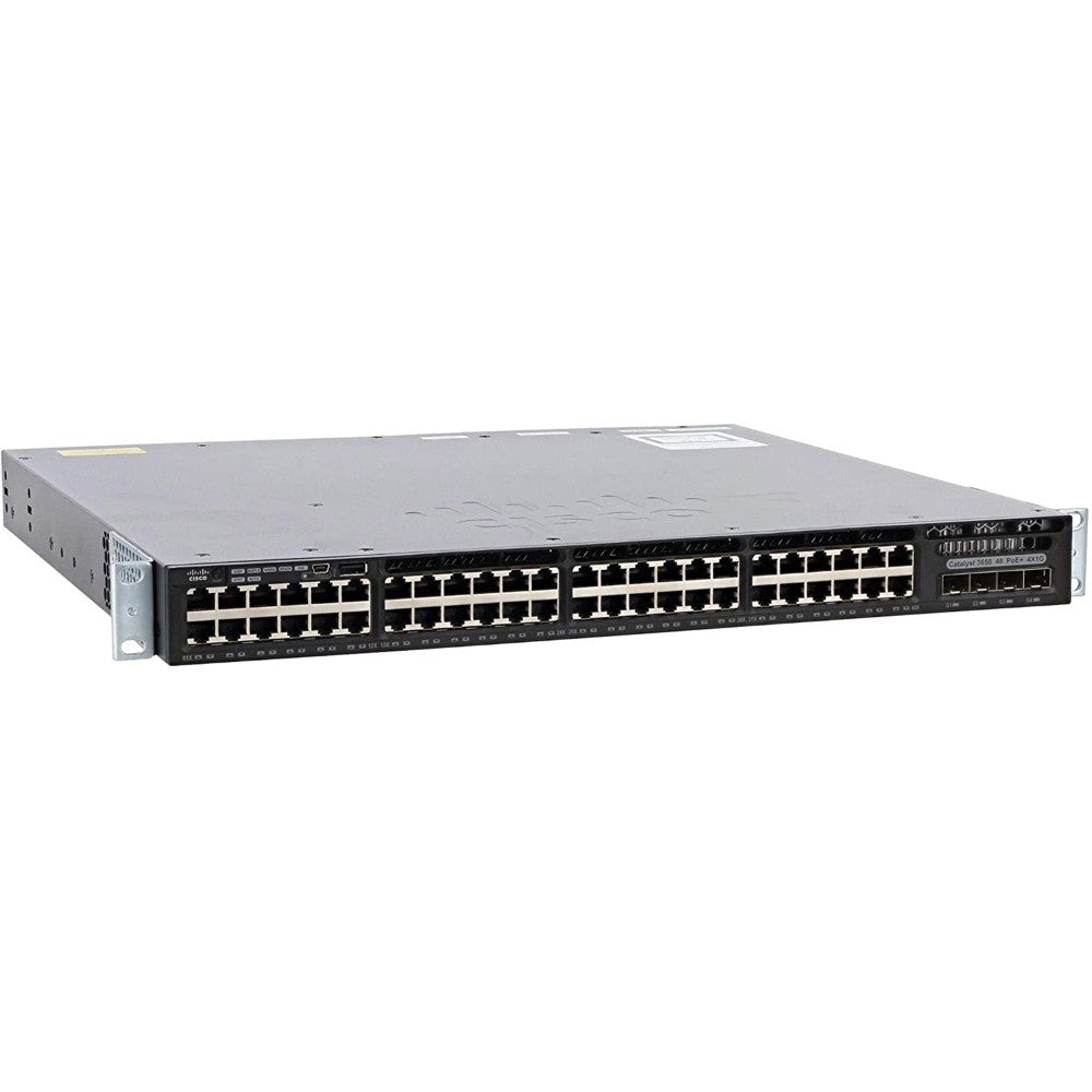 Switch, Catalyst, 48 Ports, 1.7 X 17.5 X 17.6 Inches Ws-C3650-48Pd-S, Ws-C3650-48Pd-S, Ws-C3650-48Pd-S