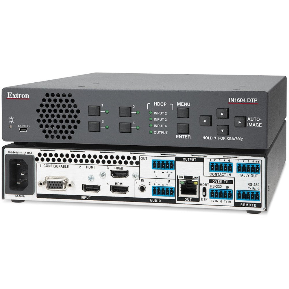 Video Scaler, Four Input, W/Dtp Output, Hdcp-Compliant, 100-240 Vac, 50-60 Hz 60-1457-01