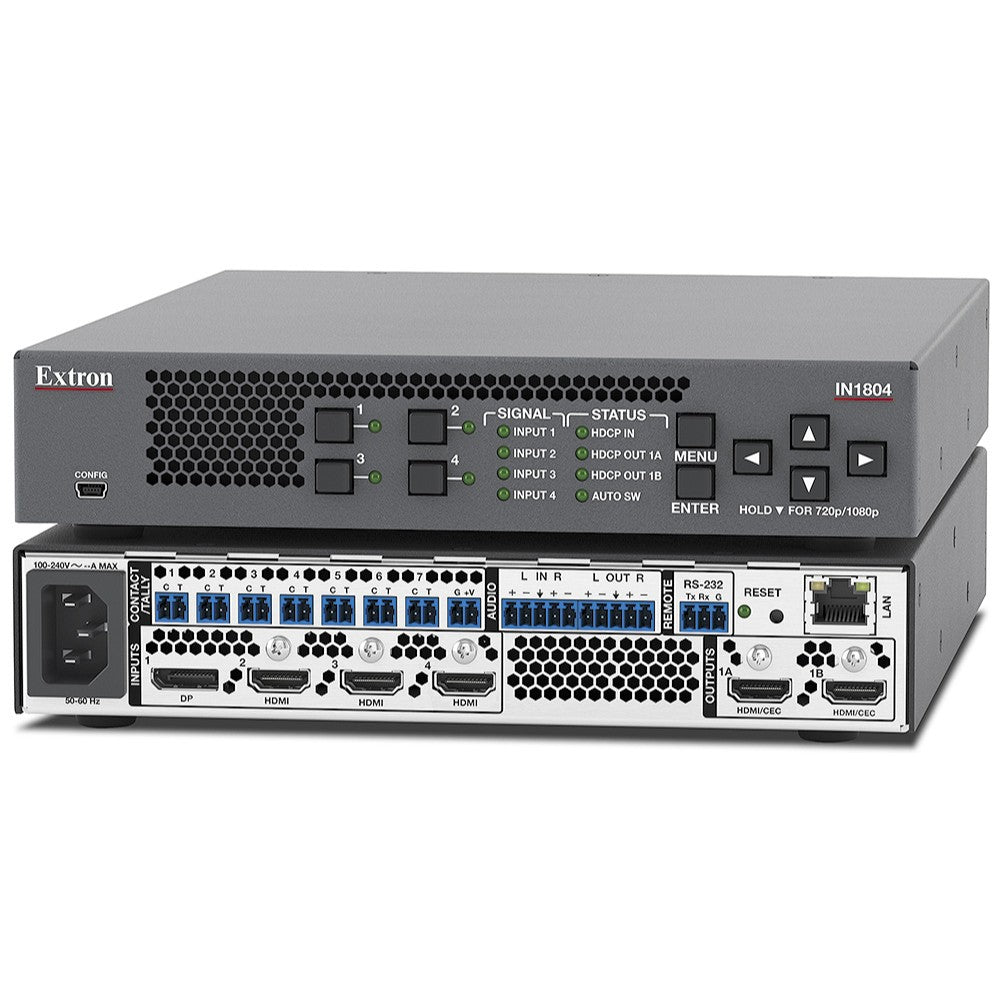 Switching Unit, Seamless Scaling, Four Input, W/Dtp2, 4K/60, 100-240 Vac, 50-60 Hz 60-1699-02