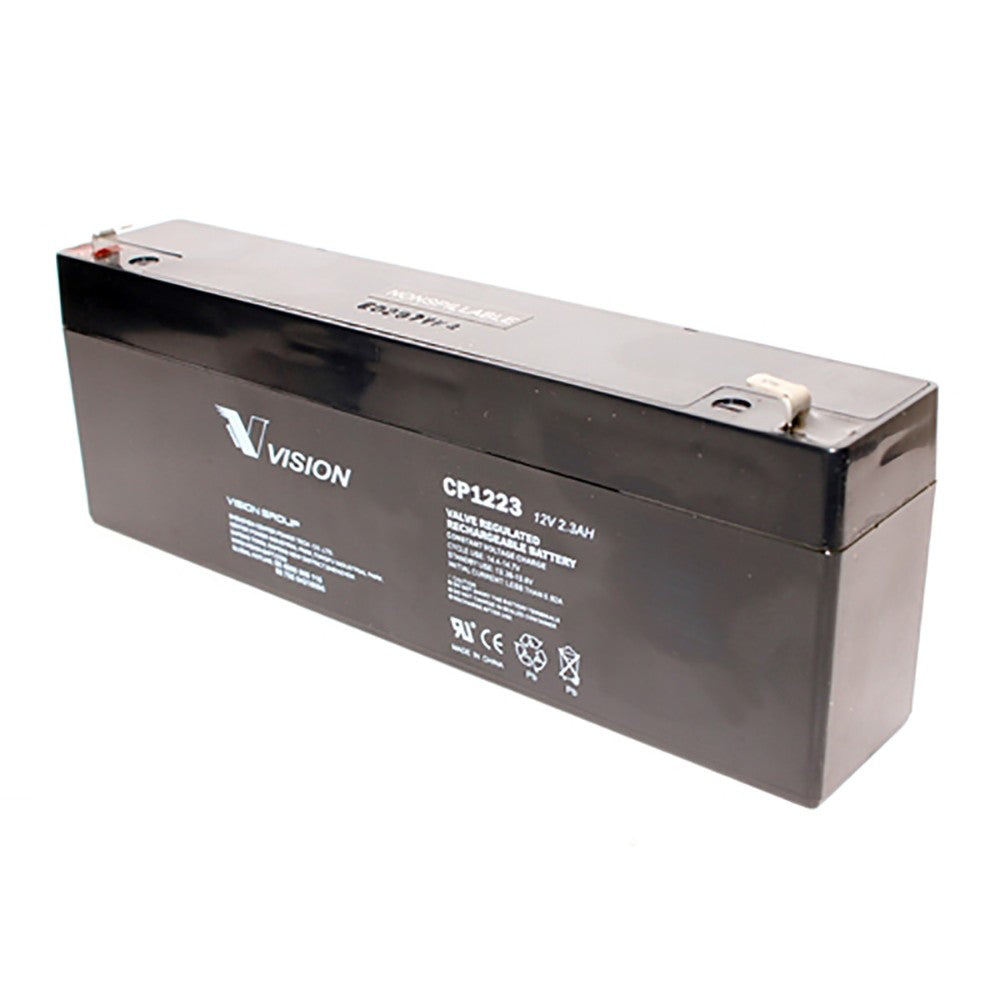 Battery, Storage, Rechargeable, Lead Acid, Sealed, 2.3Ah, 12V CP1223