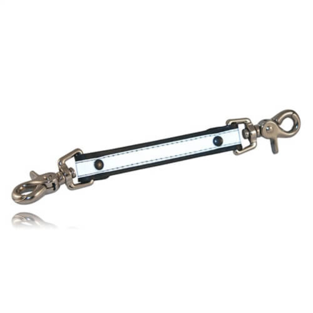 Strap, Anti-Sway, W/ Reflective Ribbon, Leather, Black, Regular, 9 Inches 5425R