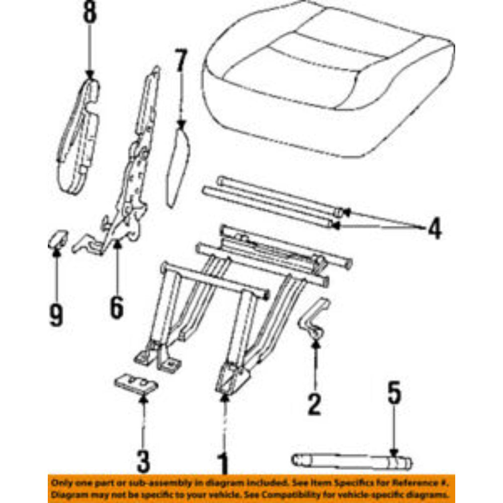 Handle, Adjuster, Vehicular Seat, Plastic, Black, Lh, 6 X 3.5 Inches BC3Z-1561735-AA
