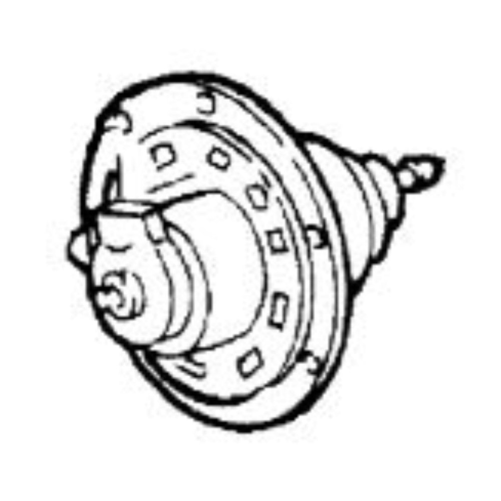 Blower Motor, Metal, 4.6 X 3.7 X 2.8 Inches XC2Z-19805-BA, XC3Z-19805-CA