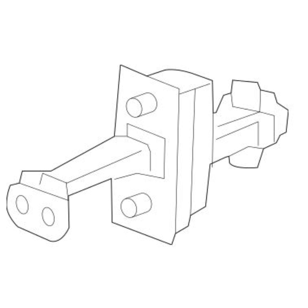 Link, Asm-Rear, Side Door Check, Rubber, Steel, 2.5 X 6 Inches 23231888