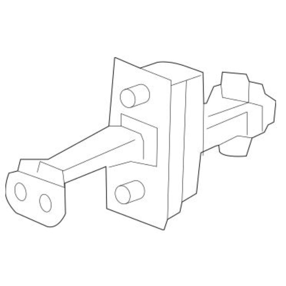 Link, Asm-Front, Side Door Check, Rubber, Steel, 4 X 6 Inches 84186138