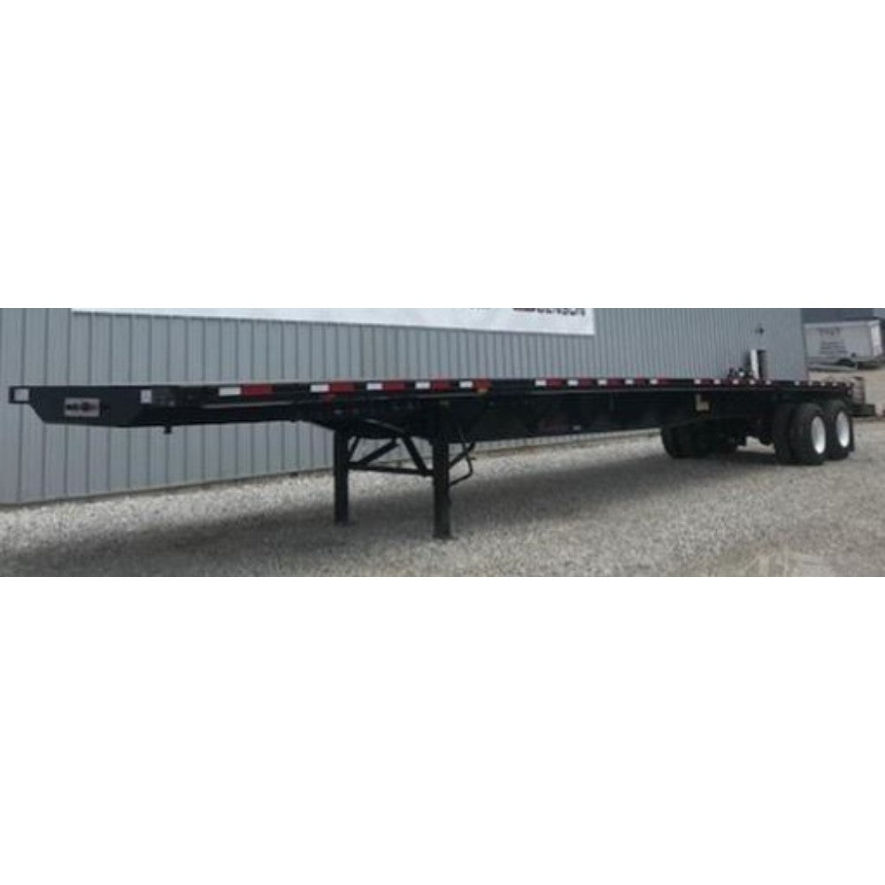 Trailer, Flat Bed, Steel And Aluminum Combo, 102 Inches X 45 Feet