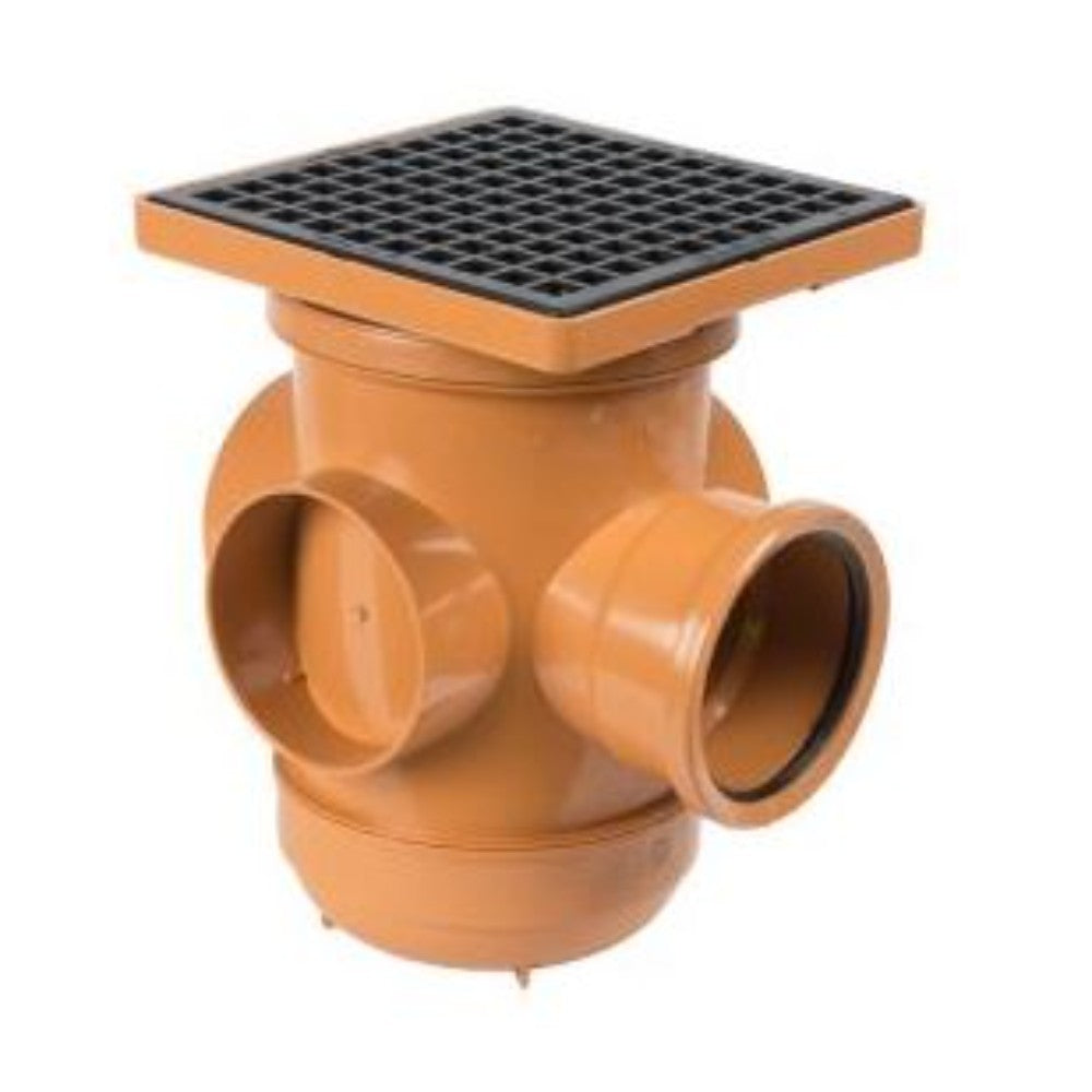Drain, Bottle Gully, Pvc-U, Brown, 87.5°, 110 Mm 4D900