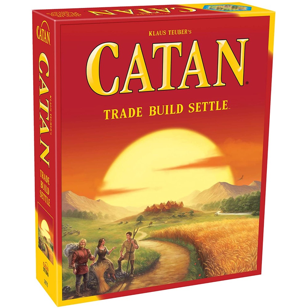 Game, Strategy, Trade Build Settle, Board Game, 11.75 X 9.50 X 3.25 Inches Mfg 3071