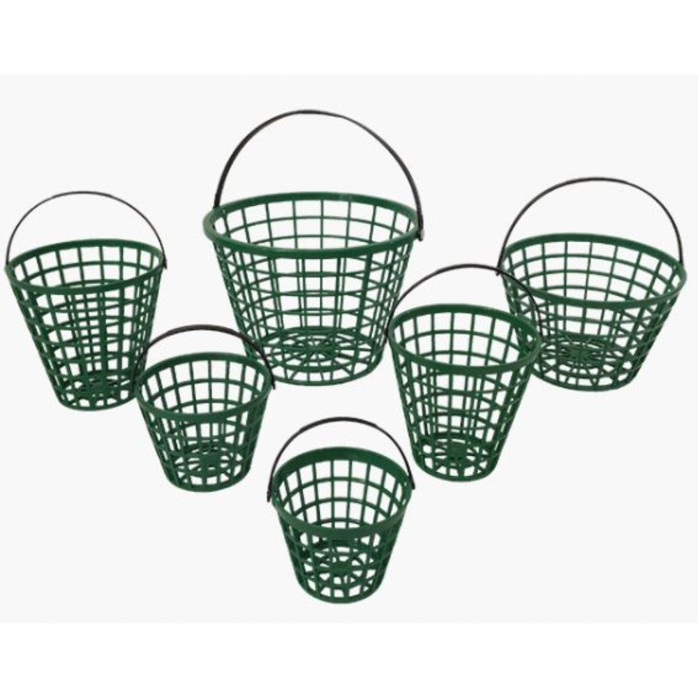 Basket, Range, Golf, Polyethyne, Green, 100 Balls