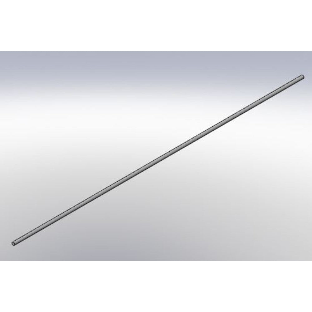 Rod, Guide, Metal, Silver, 0.75 X 79.88 Inches