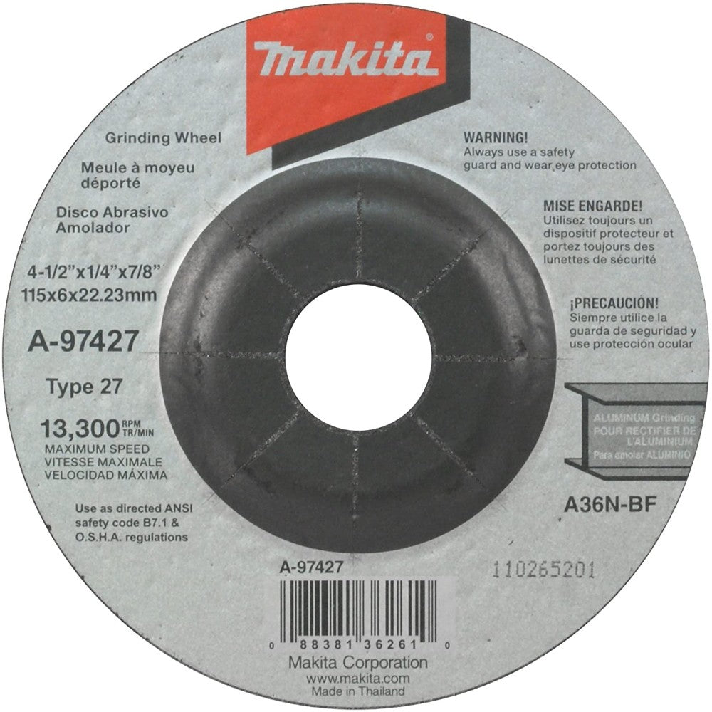 Makita 115Mm X 1.2Mm 22.23 Thin Cutting Disc, 10 Ea Per Box Makita 115MM X 1.2MM 22.23 Thin Cutting Disc, 10 EA per box.