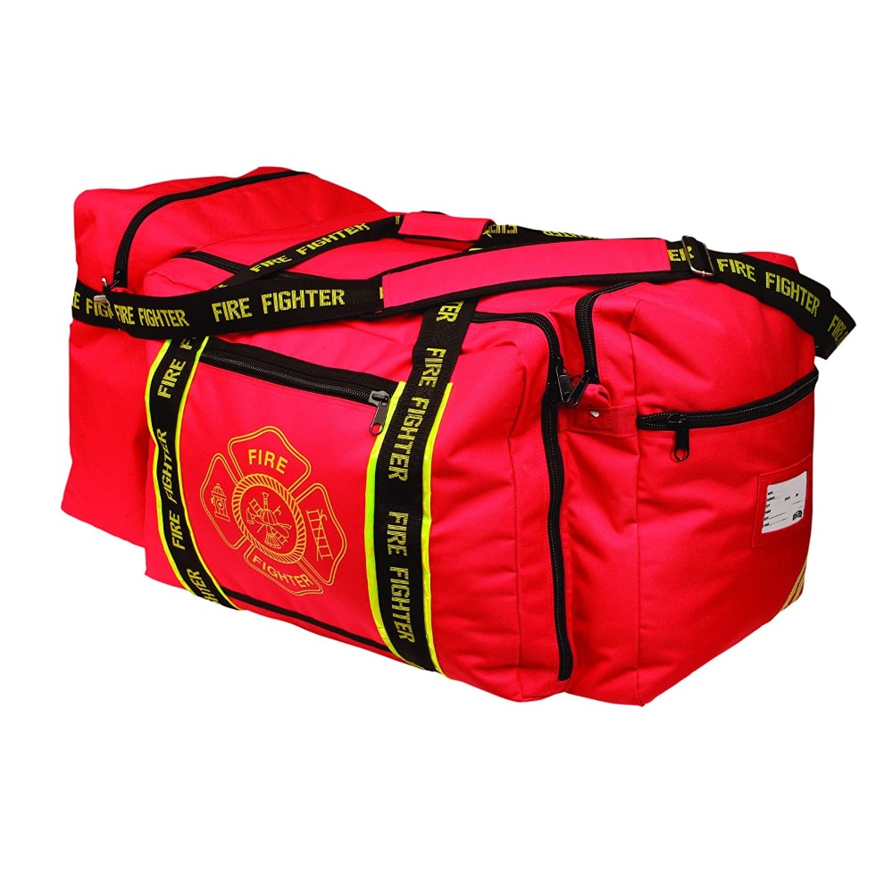 Gear Bag, Large, Red, Fire Fighter, 29" X 17" X 16"