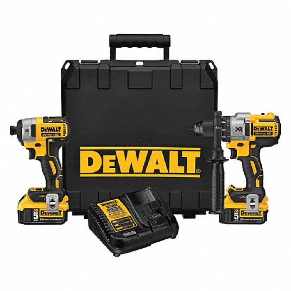 Tool Kit, Hammerdrill/Impact Driver, Portable, 20V, 8 Components