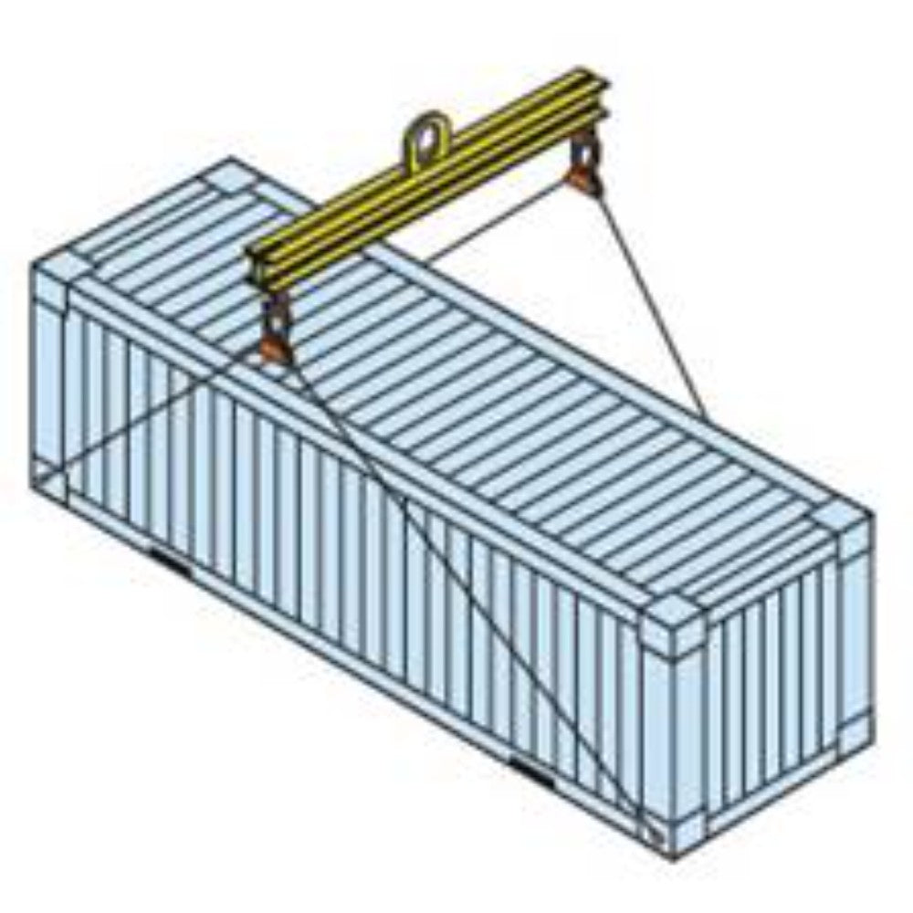Sling, Adjustable, Container Lifting Assembly, 40 Feet, 5 Components