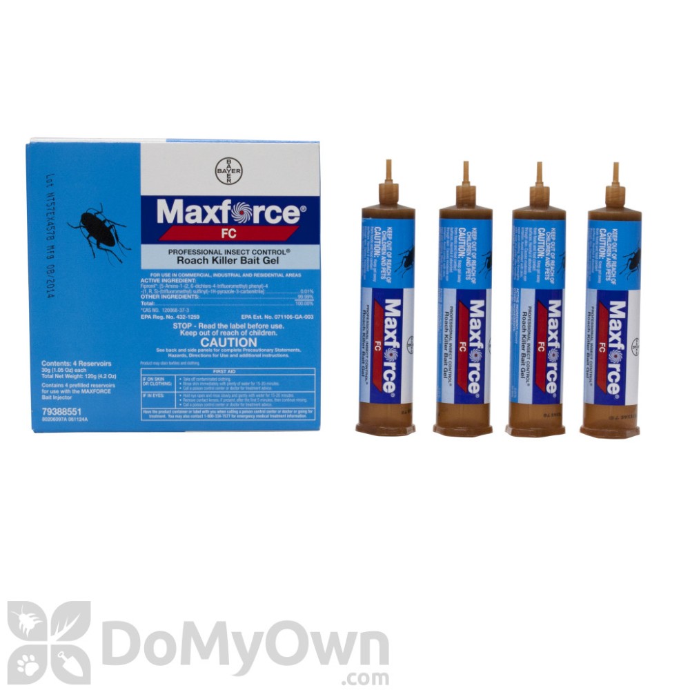 Maxforce Fc Roach Killer Bait Gel 60G Or 2.1Oz Each ( 3 Pcs. Per Box )