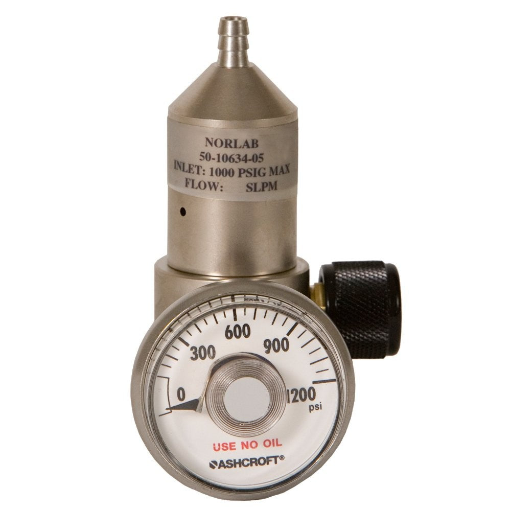 Regulator, Gas, Calibration, Preset-Flow, Non-Reactive, 0.1-6.0 Lpm, 600 Psig