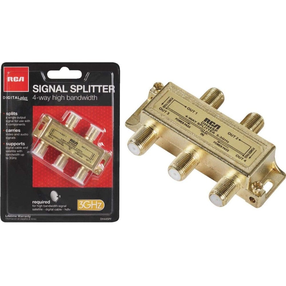 Goldsat Gs-4000 4-Way Splitter