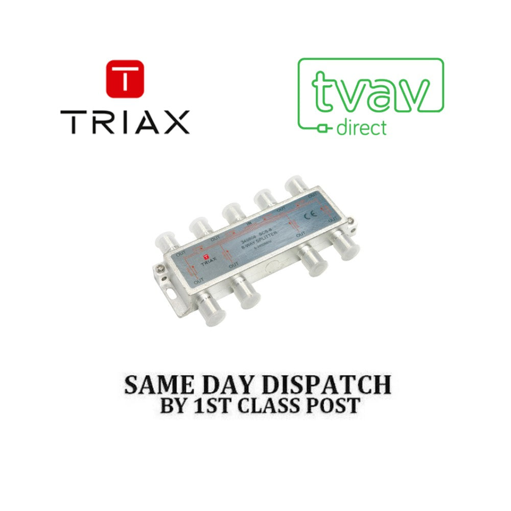 Triax 8-Way Splitter 5-2400Mhz Scs-8