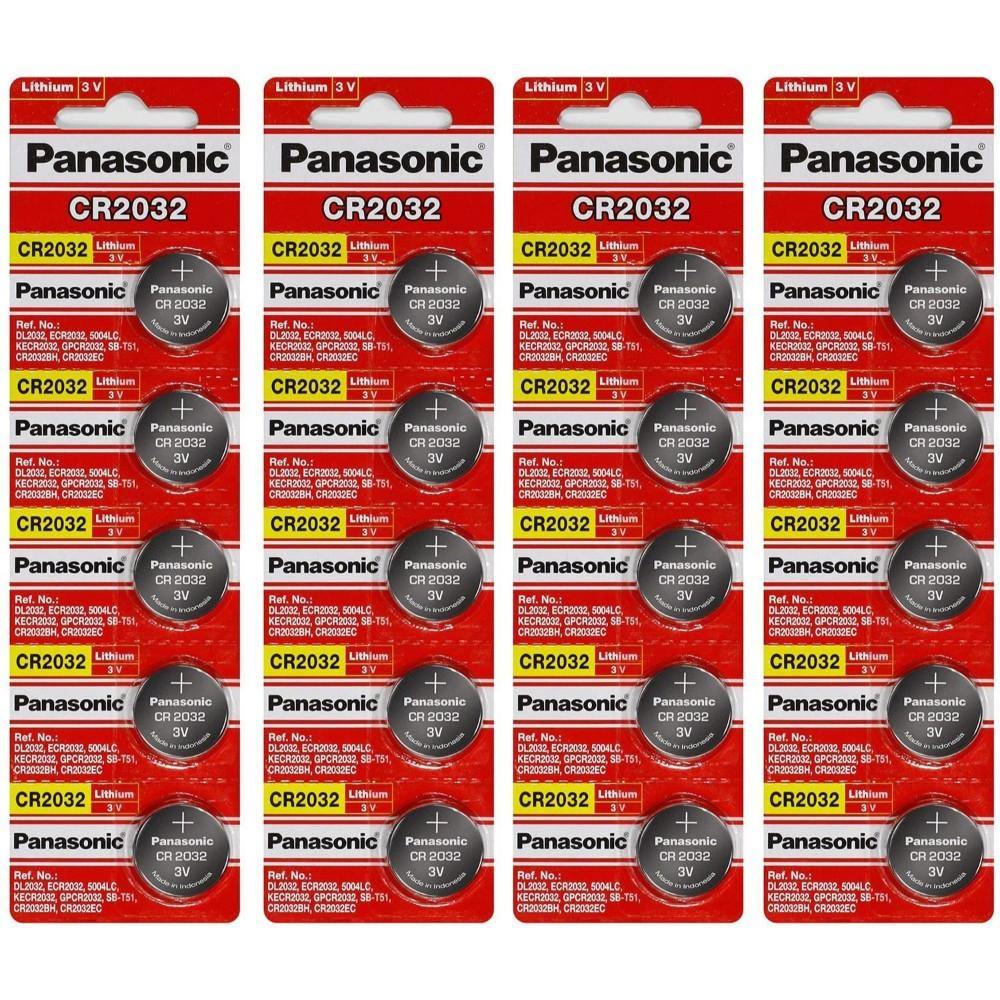 10 Panasonic Cr2032 Cr 2032 3V Lithium Battery Expiration Date 2028 - TagTorch