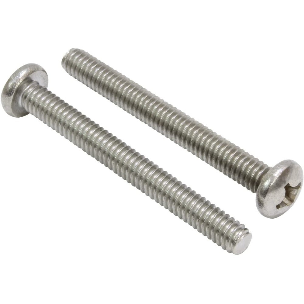 Screw, Tapping, Truss Head, Phillips, Stainless Steel, #8 X 1/2 Inches