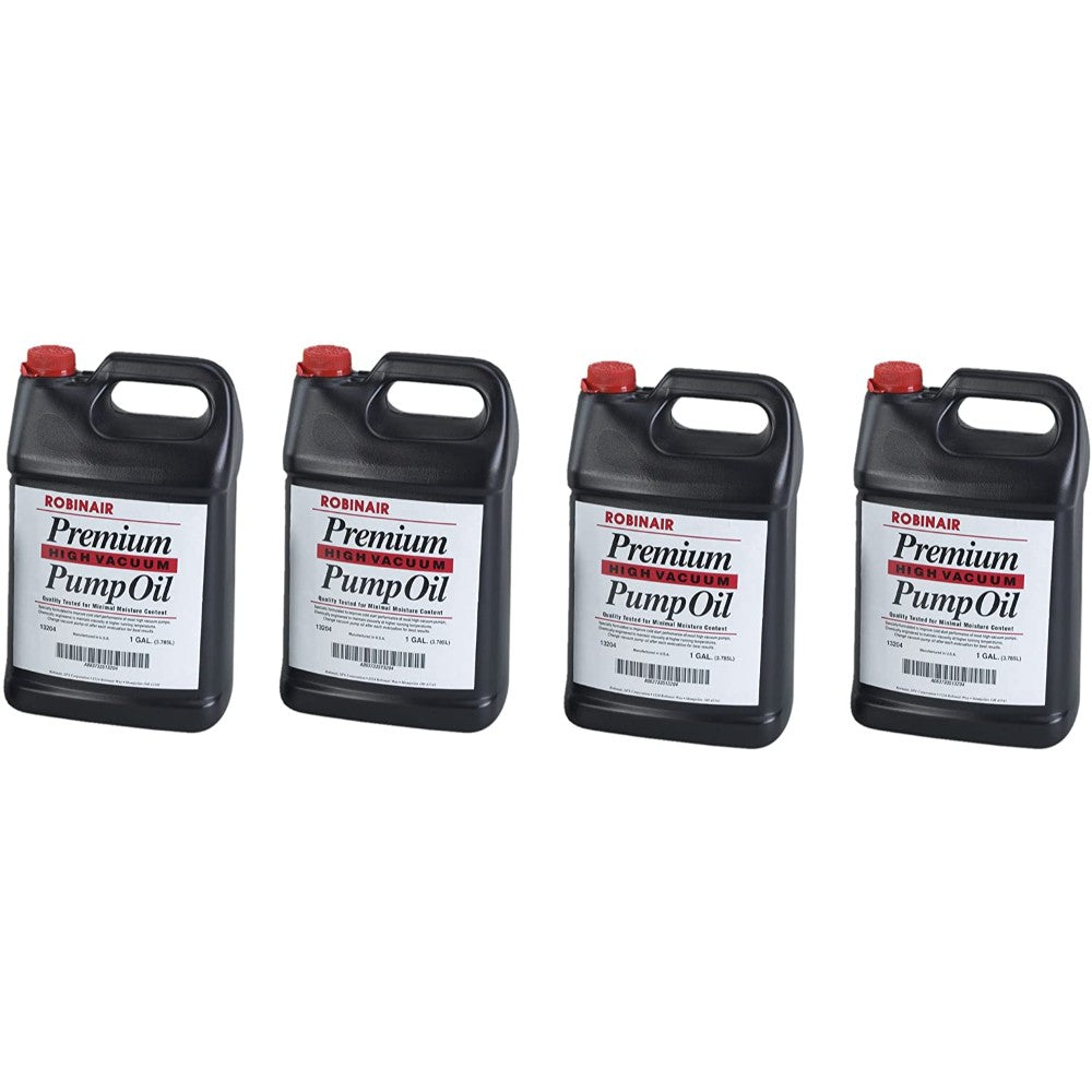 Robinair Premium High Vacuum Pump Oil, Gallon (Rob-13204)