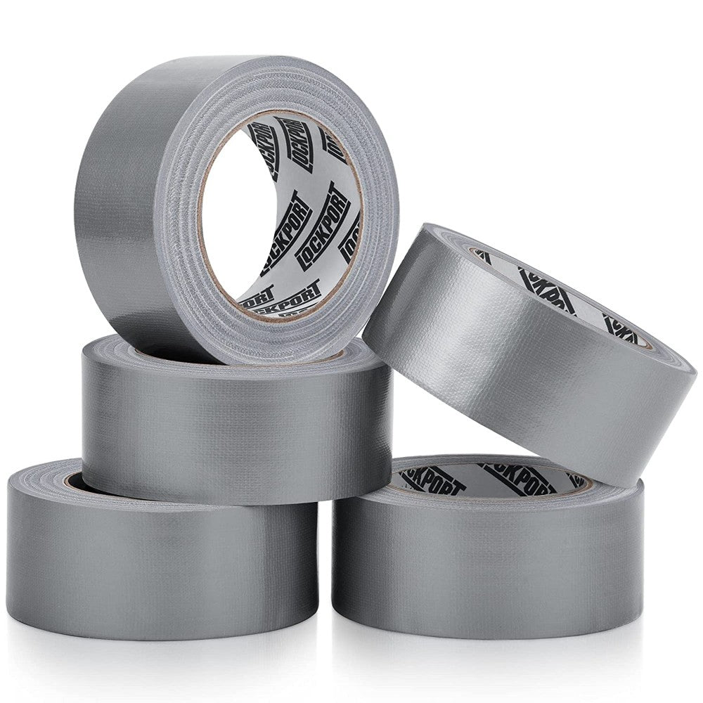 Heavy Duty Silve Rduct Tape - 5 Roll Multi Pack Industrial Lot