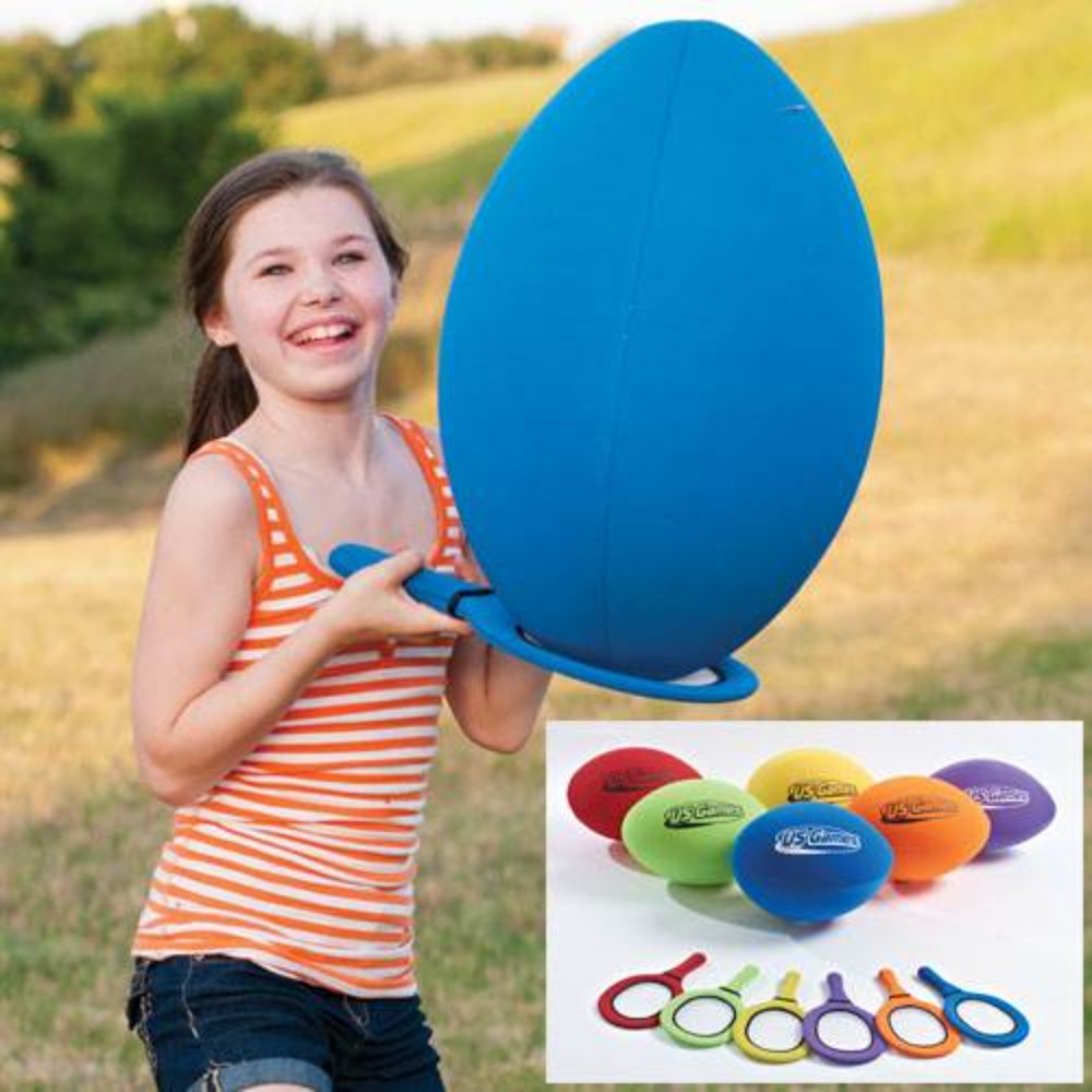 Game, Jumbo Egg And Spoon, Multi-Color, Fabric, 20 X 12 Inches 1370771
