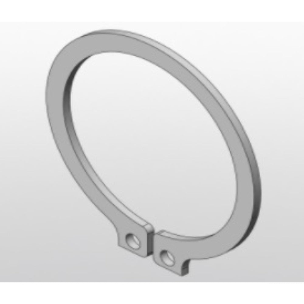 Ring, Retaining, Round, Metal, Black, 0.940 Inches 3232421