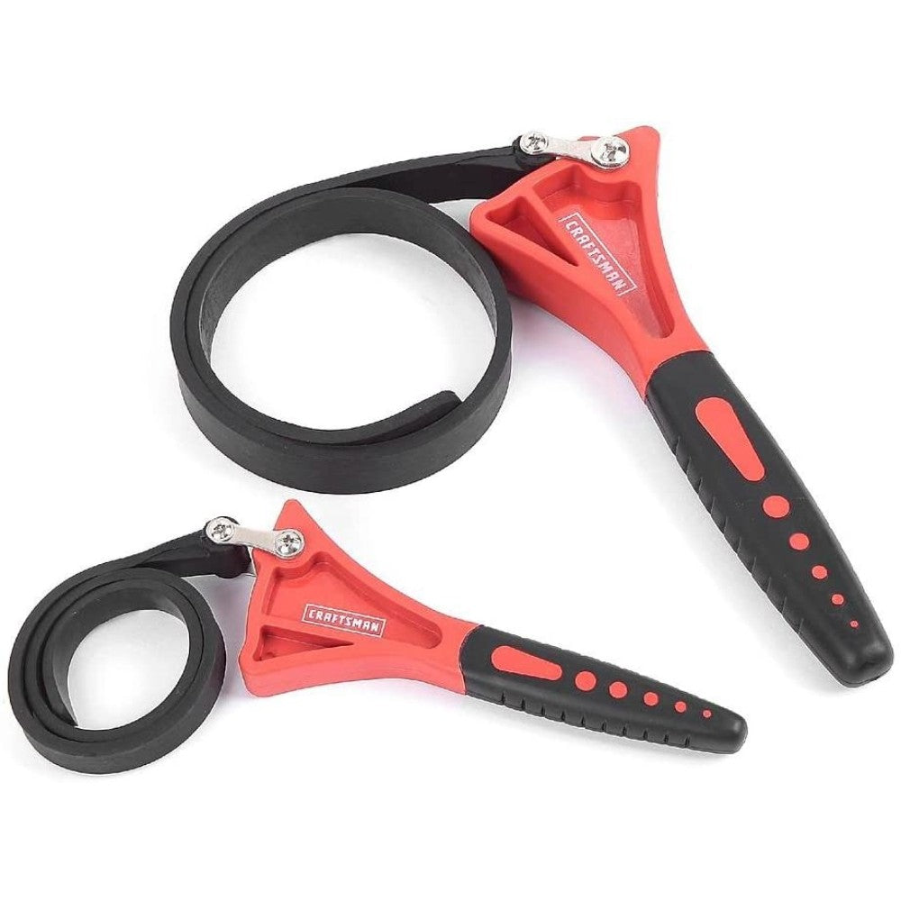Craftsman 2 Piece 16 Inch Rubber Strap Wrench Set, 9-45570 9-45570