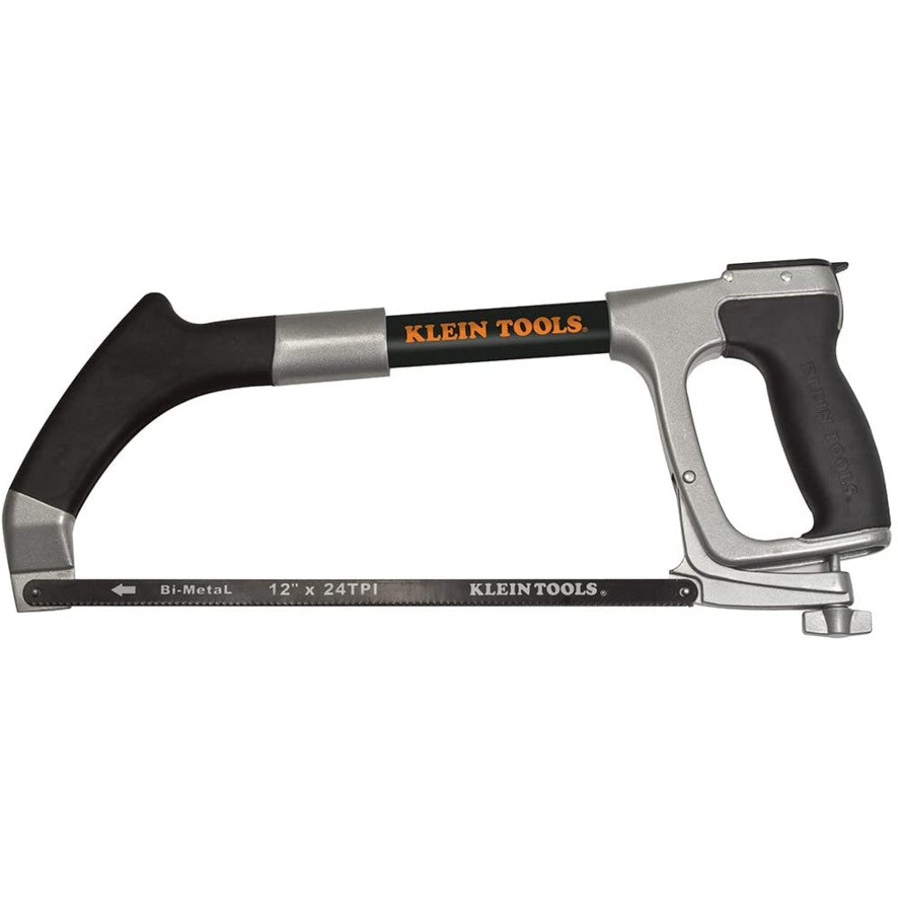 Hacksaw Includes Hacksawand Reciprocating Blades, Adjustable Tension To 30,000 Psi Klein Tools 702-12