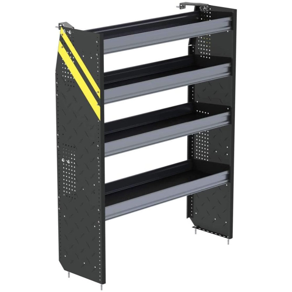 Steel Shelving Unit, 14" X 62" X 48", 4 Shelves, 78 Lbs N5-RS48-4