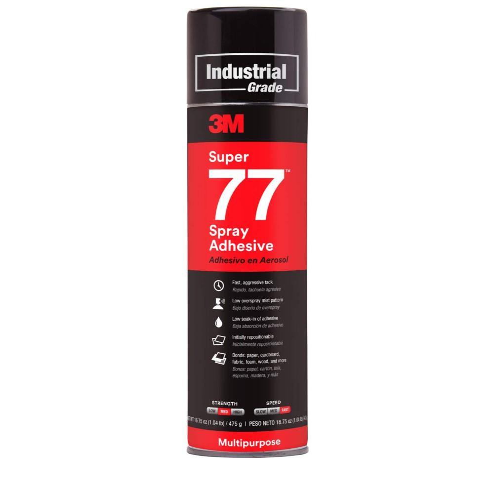 Adhesive, Aerosol, Liquid, 17 Oz 77 - TagTorch