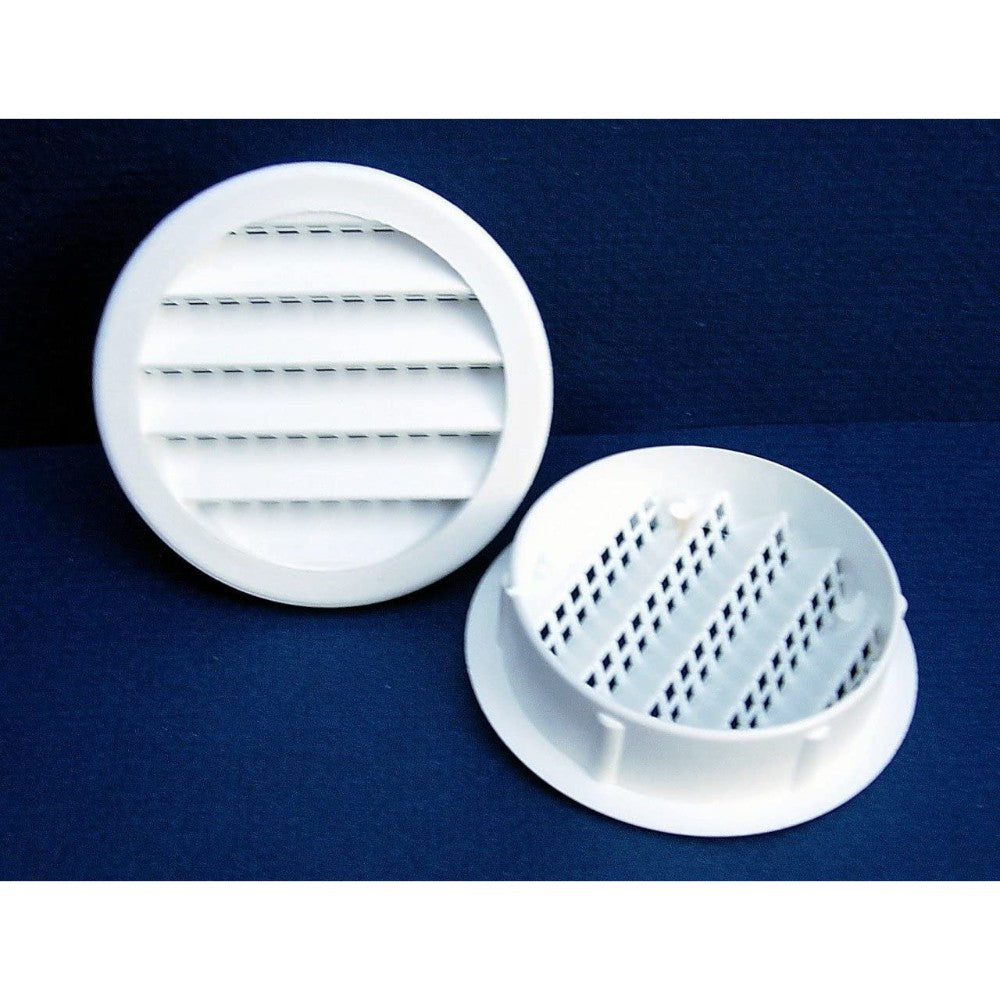 Louver, Round, Evaporator, Plastic, Ivx, Za, 10Xa, St, 3 X 1.7 Inches 2835092