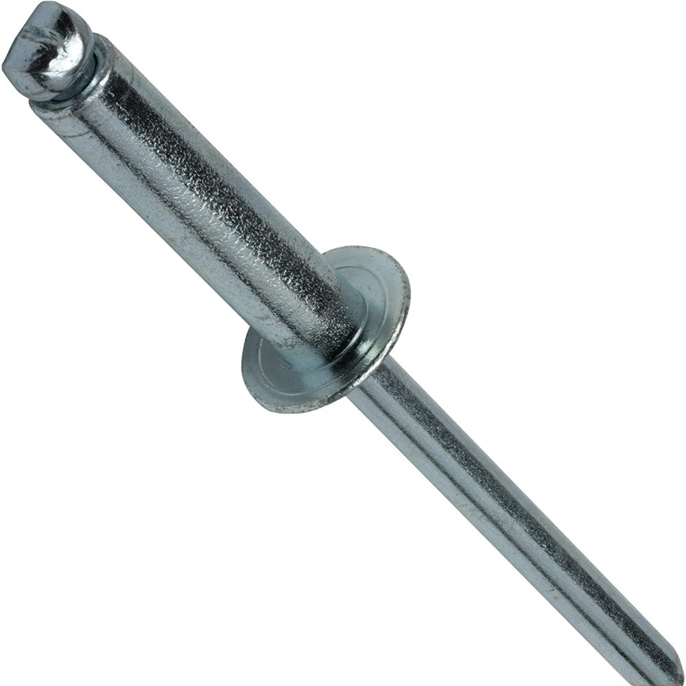 Rivet-Blind 3.2Mm X 16Mm (1/8" X 5/8") 1/8" x 5/8" All Steel Dome Head Blind