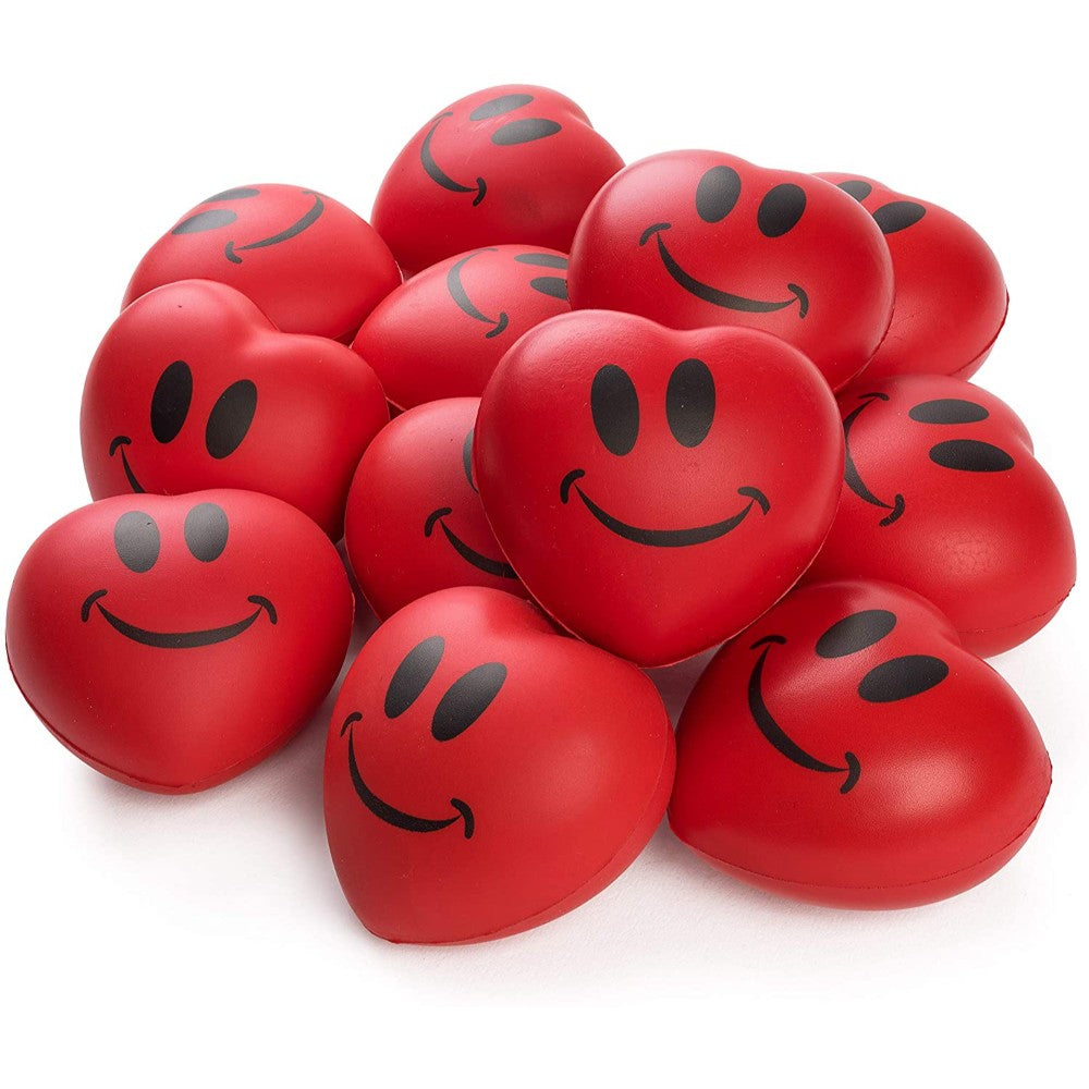 Large Heart Shaped Stress Relieve Squeeze, 7Cm