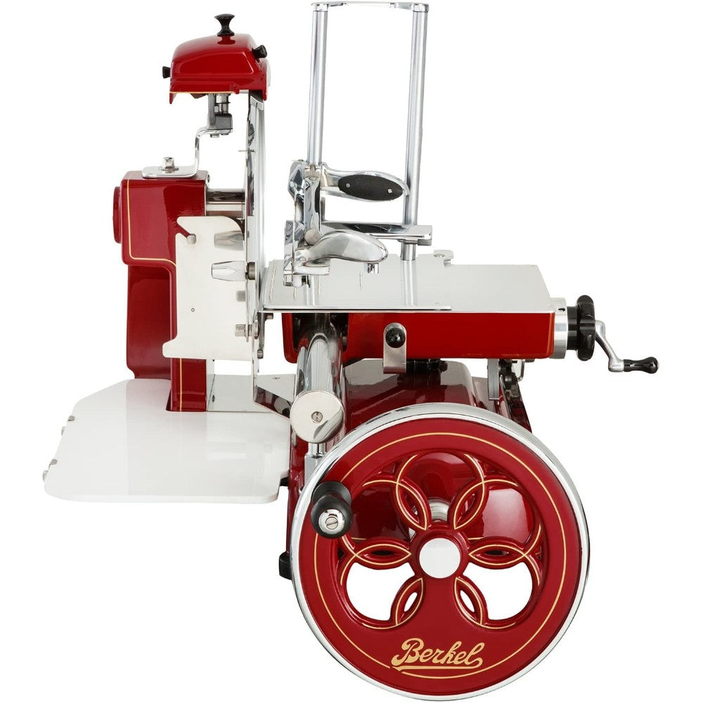 Berkel Flywheel Tribute With Flywheel Stand, Manual Flywheel Slicer With Flower Flywheel Design  B300