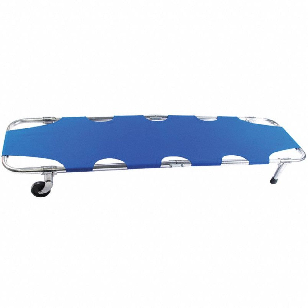 Stretcher, Folding, Aluminum Alloy, Blue, 74 X 20 Inches MS-EFS124