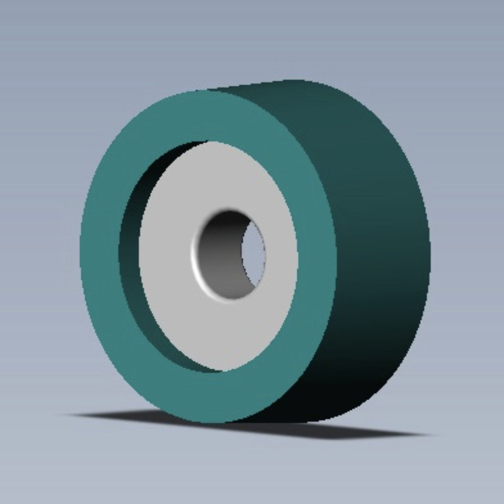 Roller, Seat, Left, Metal, 2 Inches 0K51-01034-0002