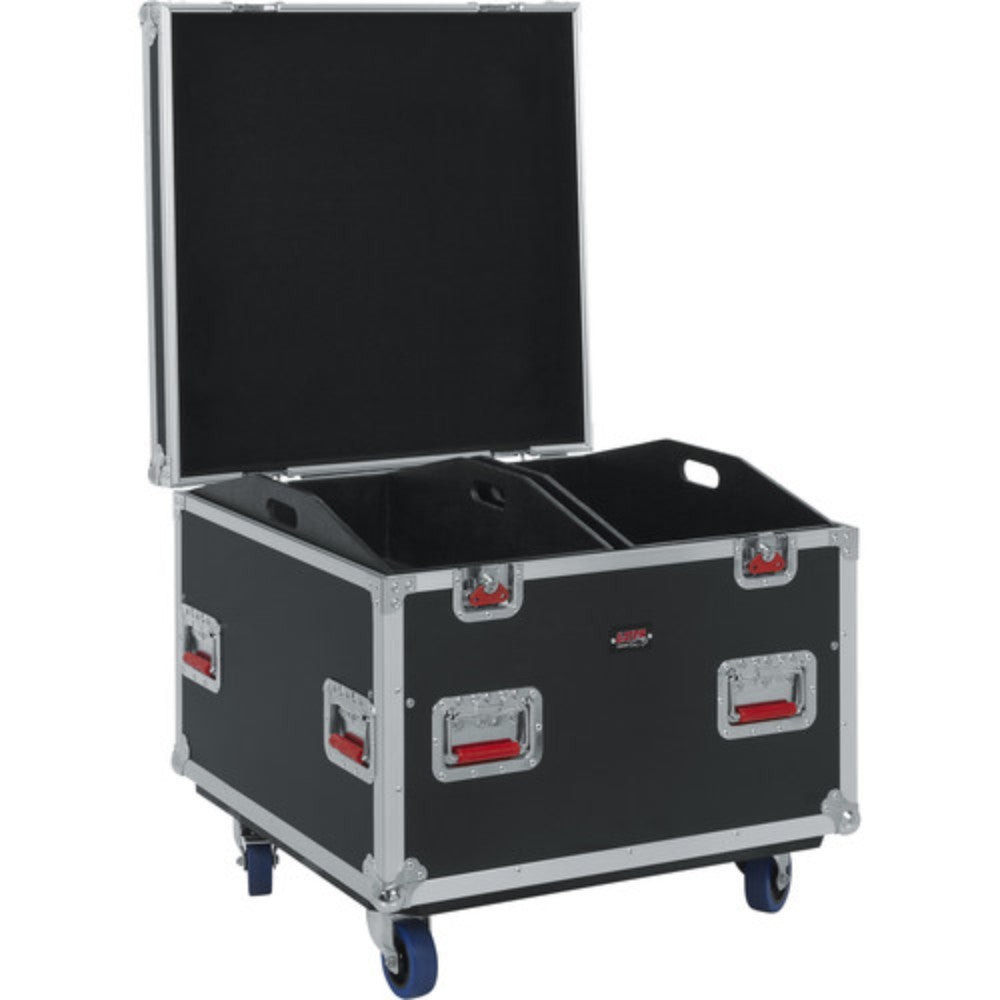 Truck Pack Trunk, W/Dividers, Plywood, Black, 111.8 Lbs., 30 X 30 X 27 Inches G-TOURTRK303012