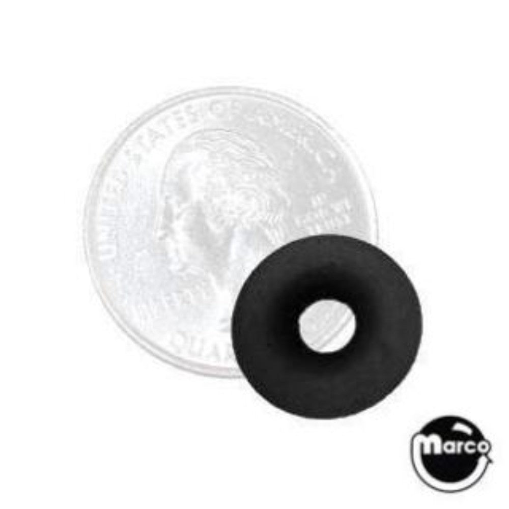 O-Ring, Pinball Machine, Rubber, Black, 3/16 Inch 38-0316B