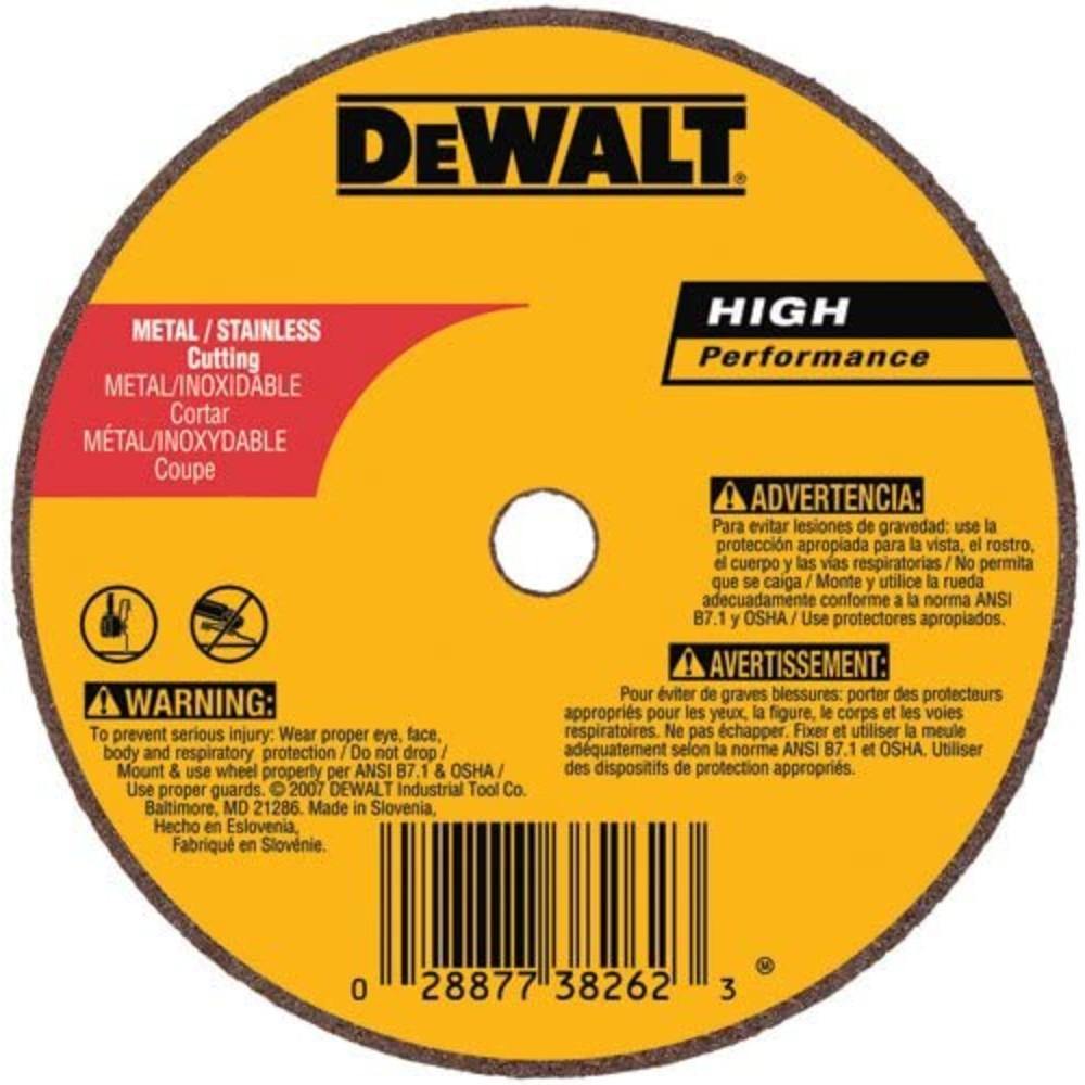 Abrasive Wheel, 4" Diameter, Dewalt, Dw8723 - TagTorch