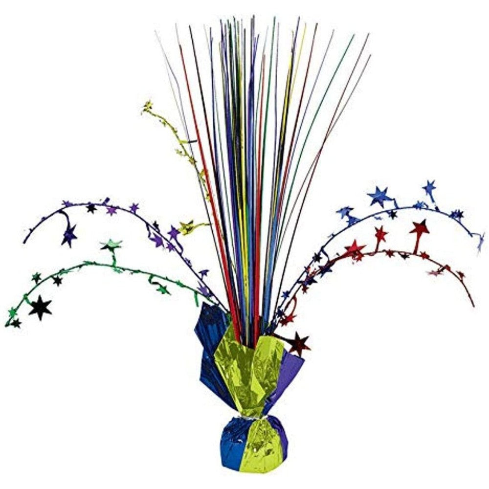 Seasonal And Event Decorations (Customised) MULTY COLOR STAR SPRAY (CENTERPIECE)