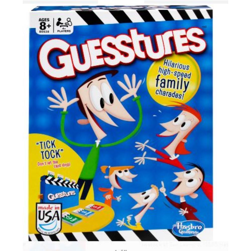 7820-Ca-006-0002, Game, Board, Customized Guesstures Game Guesstures Game, Game for Ages 8 and up - TagTorch
