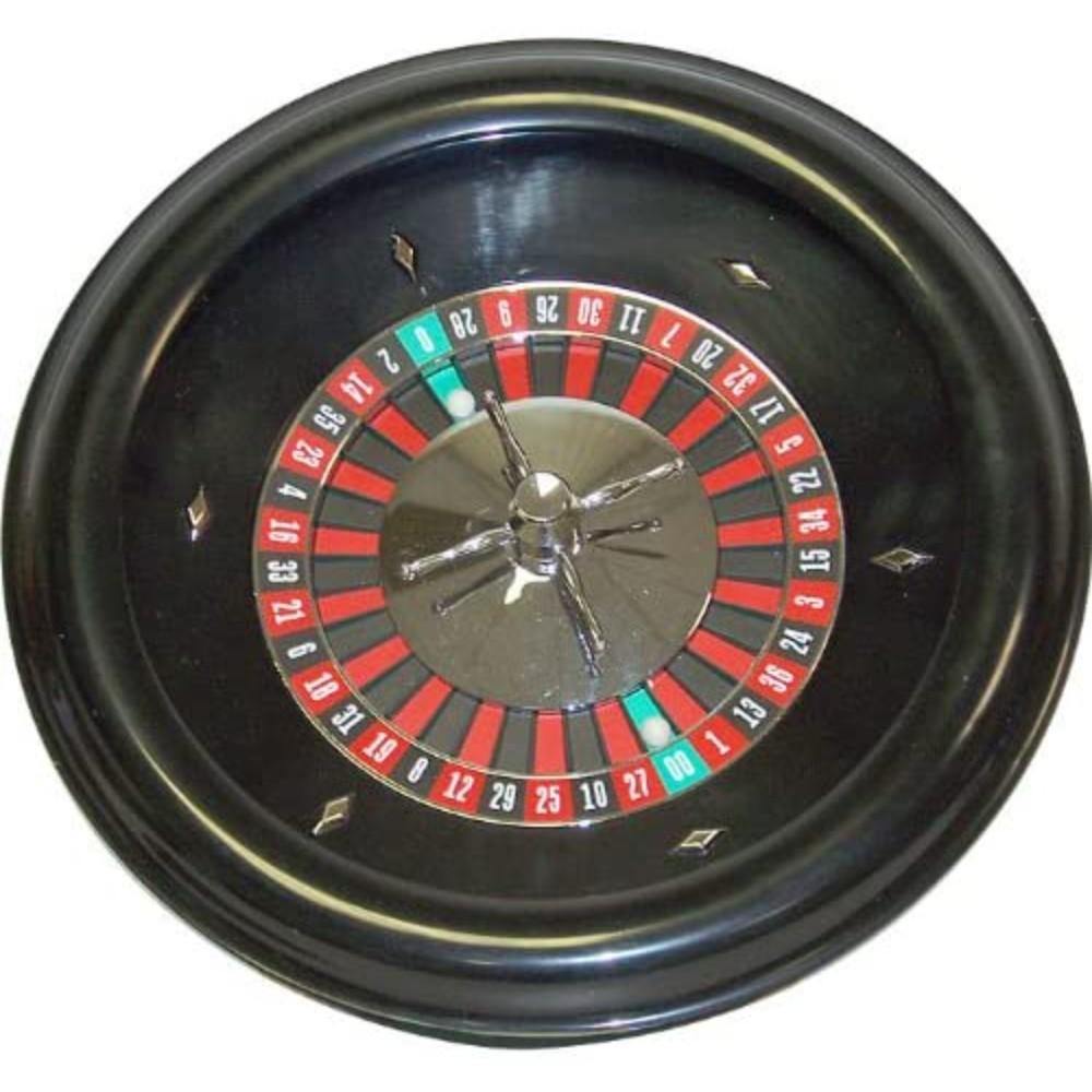 7820-Ca-006-0002, Game, Board, Customized Poker 18" Roulette Wheel Trademark Poker 18" Roulette Wheel - TagTorch
