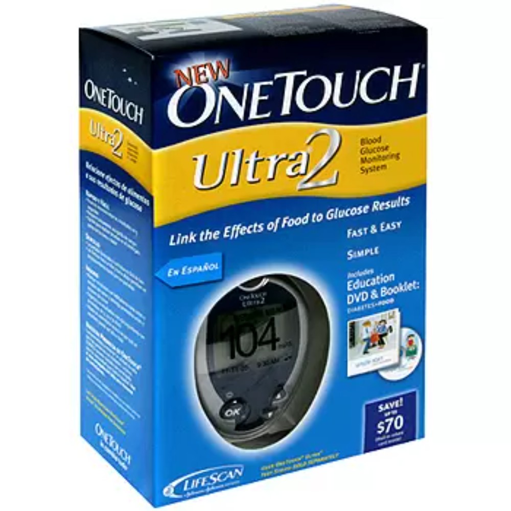 Glucose Monitoring System, Onetouch, Blue, 1 Kit 353885000000